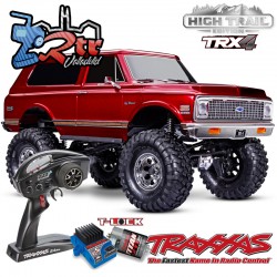 Traxxas TRX-4 4wd 1/10 Scale & Trail Crawler Chevrolet Blazer 1972 High Trail Rojo