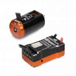 Spektrum Firma 8A Brushless combo con sensores Smart 1/24 Rock Crawlers