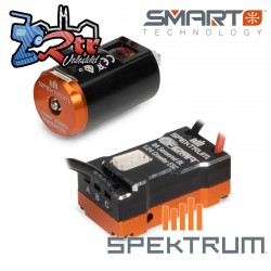 Spektrum Firma 8A Brushless combo con sensores Smart 1/24 Rock Crawlers