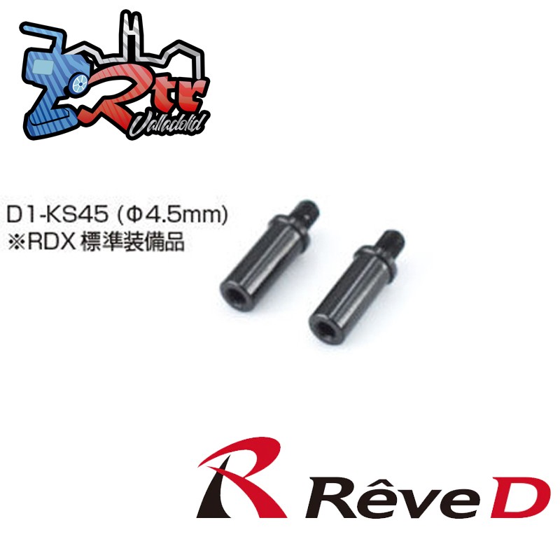 Tapón de nudillos (4.5mm, 2pcs) Aluminio Reve D RDX