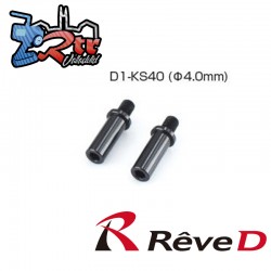 Tapón de nudillos (4.0mm, 2pcs) Aluminio Reve D RDX