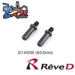 Tapón de nudillos (3.5mm, 2pcs) Aluminio Reve D RDX