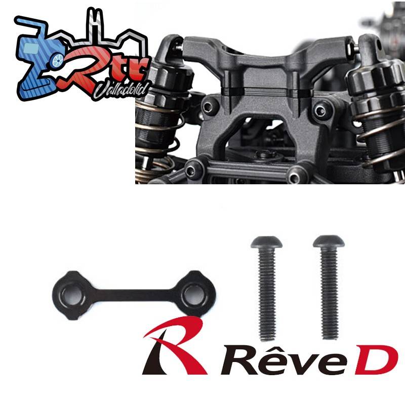 Reve D RDX Aluminio. Espaciador de torre de amortiguador delantero (2,0 mm) D1-017S20