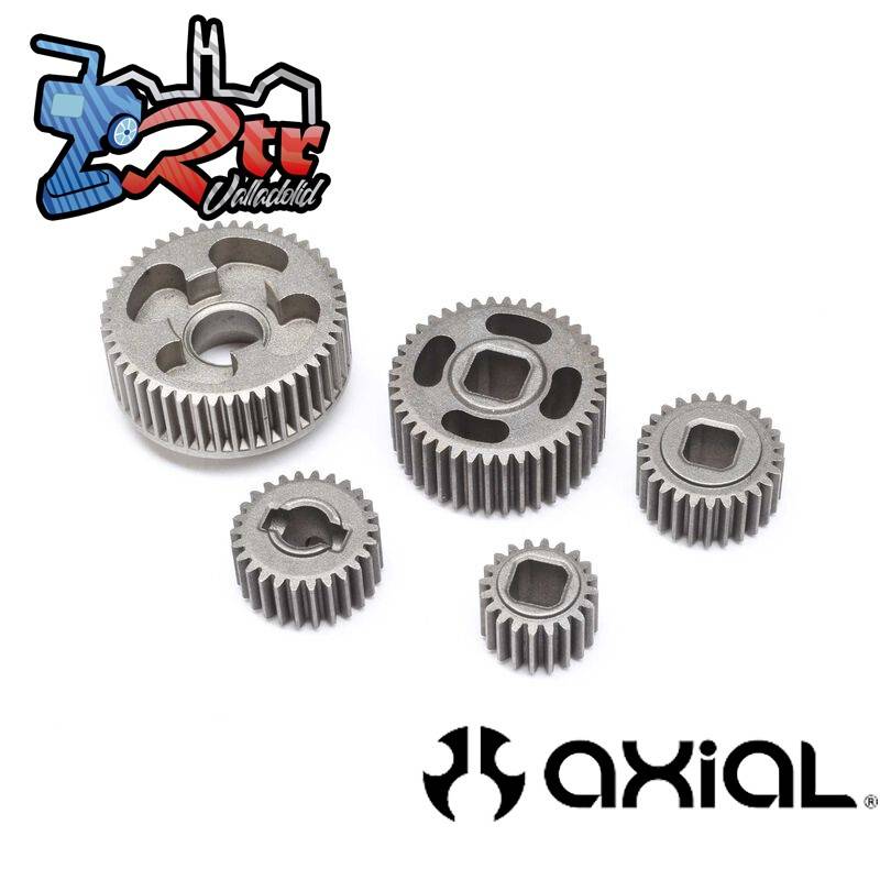 Juego de engranajes de metal de transmisión: 1/10 SCX10 PRO Axial AXI232076