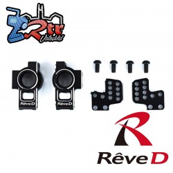 Juego de soporte de buje trasero de aluminio Reve D para RWD Drift (procesamiento SE) RD-012S