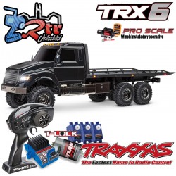 Traxxas TRX-6 6wd 1/10 Ultimate RC Hauler Truck Negro con...