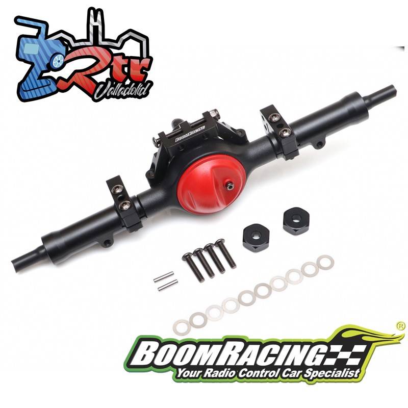 Eje completo trasero BRX80 PHAT™ engranajes AR44 ensamblado BoomRacing BRD8023