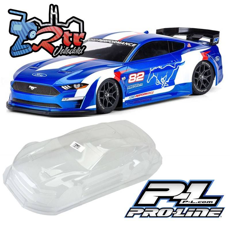 Carrocería transparente Ford Mustang 2021 1/8 PRM158200 ARRMA Vendetta & Infraction
