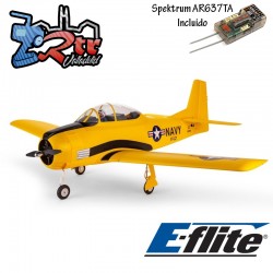 Avion E-FLITE Carbon-z t-28 trojan 2.0m bnf basico con as3x and safe select EFL013550