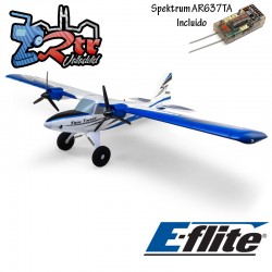 Avion E-FLITE Twin Timber 1.6m BNF  basico con AS3X and safe select EFL23850