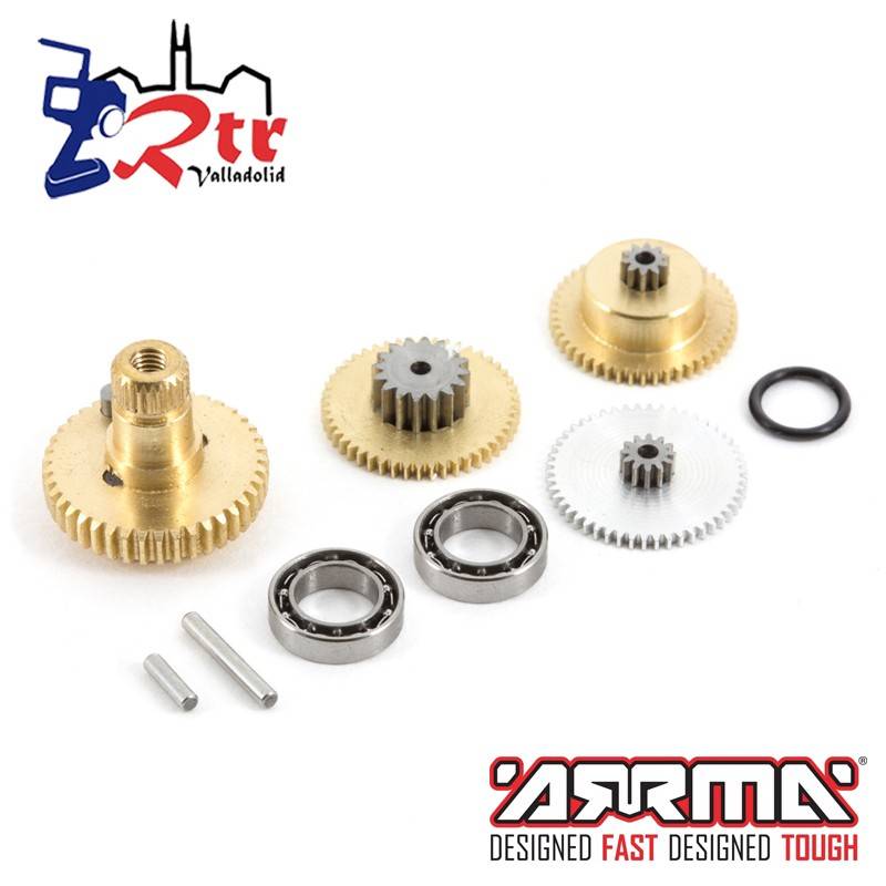 Piñoneria para servo Arrma ADS-15M AR390149