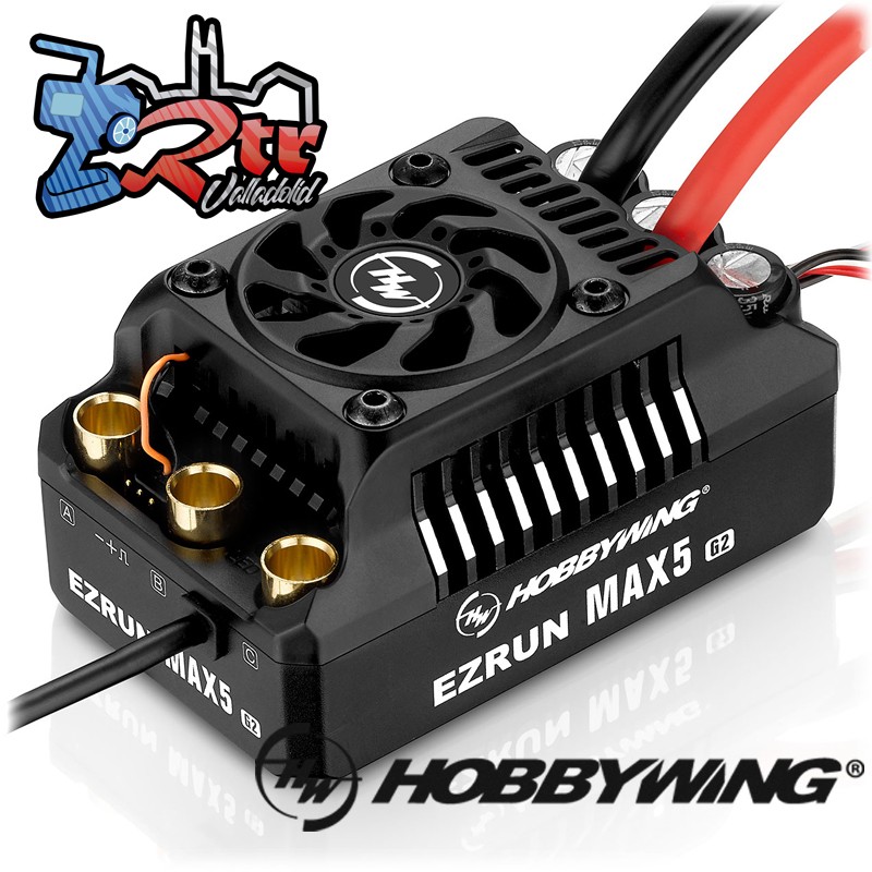 Hobbywing Ezrun MAX5 HV G2 ESC Sensorless 250 Amp, 6-12s LiPo, BEC 8A