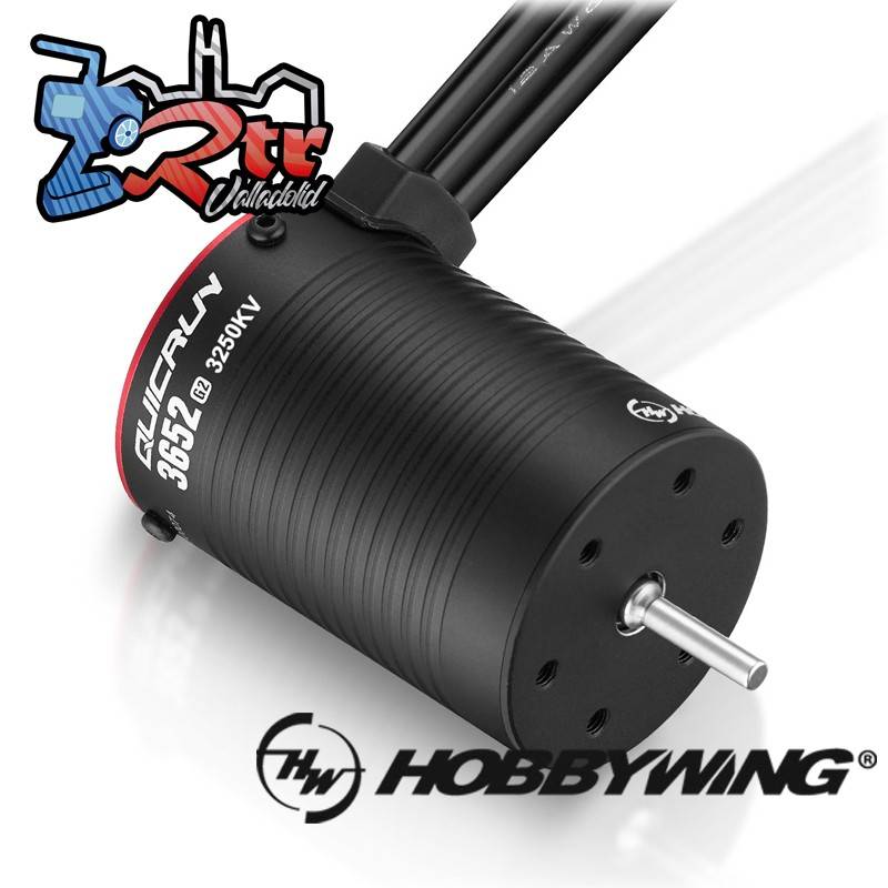 Motor QuicRun 3652SL G2 sin Sensores Motor 3250kV eje 3.175mm