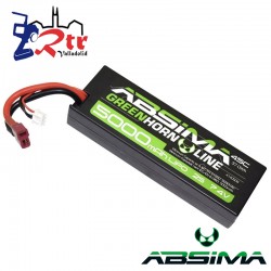 Batería Absima Lipo 5000 Mah 2S 50C Caja dura HardBox t-Plug