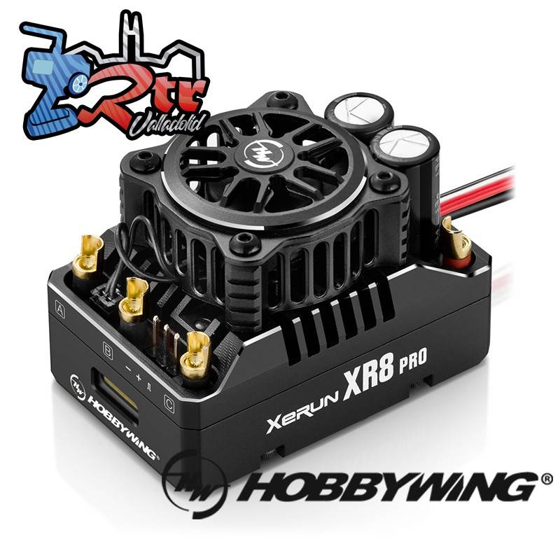 Hobbywing Xerun XR8 Pro G3 Brushless ESC 200A, 2-4s LiPo, BEC 6A