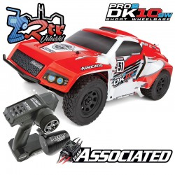 Short Course RTR Pro2 DK10SW Team Asociated Brushless 2WD 1/10 RTR Rojo