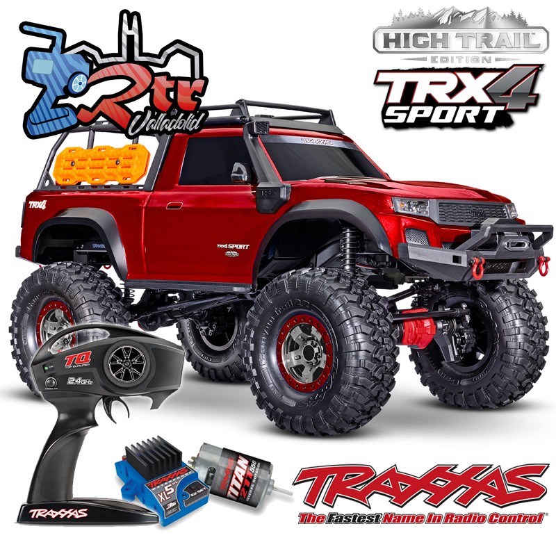 Traxxas TRX-4 4wd 1/10 Crawler Sport High Trail Edition Rojo