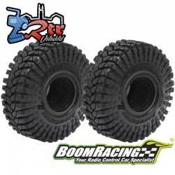 Ruedas BoomRacing TPD All-Terrain 1.0" GEKKO Negro 52x18.7mm Open Cell Foams