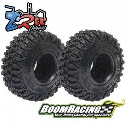 Ruedas BoomRacing Hustler M/T Xtreme Richard Vasquez Edition 1.0" GEKKO Negro 53x18.7mm Open Cell Foams
