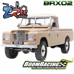 Chasis Boom Racing BRX02 Land Rover® Series III 109 Pickup 1/10 Crawler 4WD