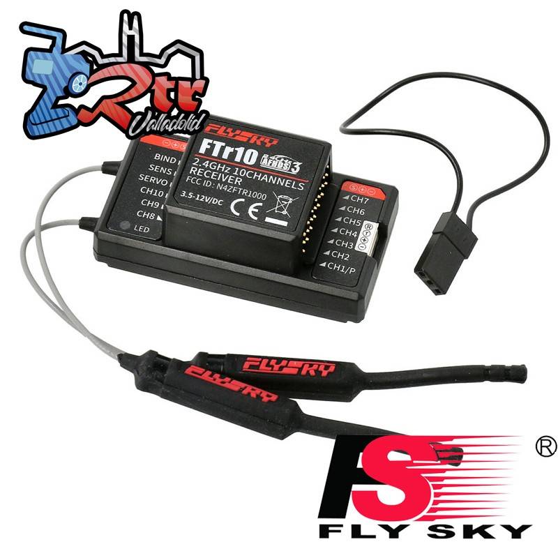 Receiver Flysky 10 Canales FTR10 AFHDS3