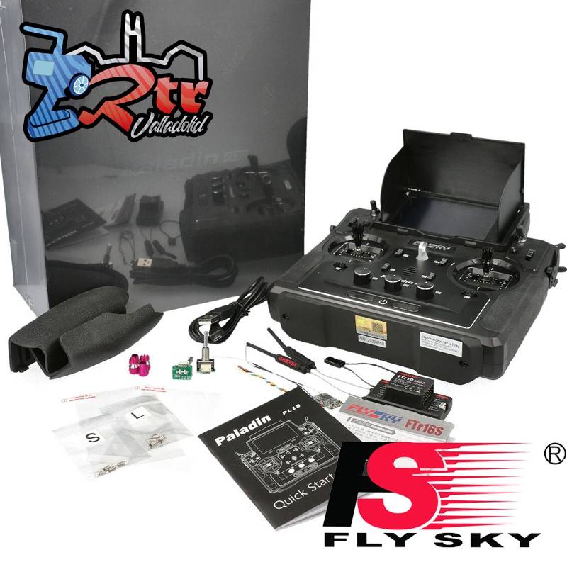 Emisora Flysky PL18 Paladin receptor FS-FTr10