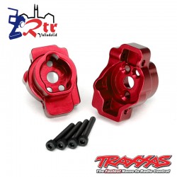 Montaje de ejes traseros Traxxas Rojo TRX-4 TRA8256R