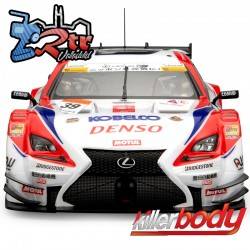 Carrocería KILLERBODY Lexus ZENT CERUMO RC F- 190mm  Denso Kobelco Sard Lexus RC Pintada 190mm Rally Racing