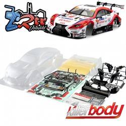 Carrocería Denso Kobelco Sard Lexus RC transparente 190mm Killerbody