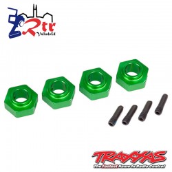 Hexagonos traxxas TRX-4 Verde 12mm TRA8269G