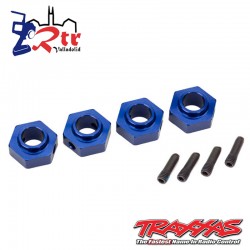 Hexagonos traxxas TRX-4 Azul 12mm TRA8269X