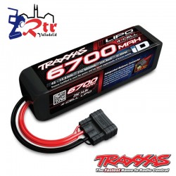 Power Cell LiPo 6700mAh 14.8V 4S 25C Traxxas