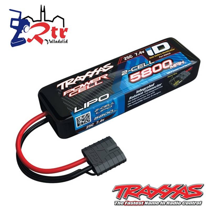 Power Cell LiPo 5000mAh 7.4V 2S 25C Traxxas