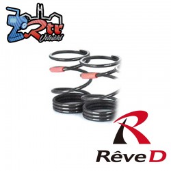 Reve D RDX R-tune Resorte duro rojo (2 piezas) D1-SS1H