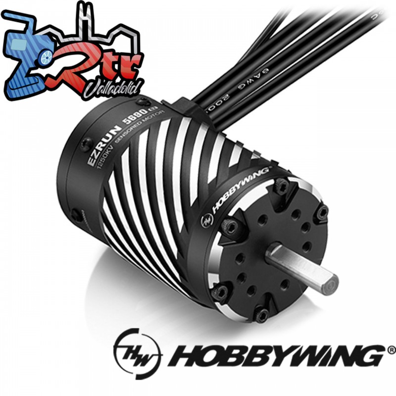 Motor Hobbywing Ezrun 5690SD G2 1250kV 4pol, 8mm brushless con sensores para 1/6
