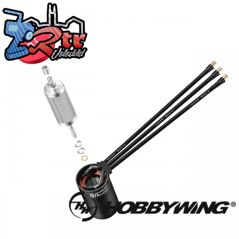 Motor Hobbywing Brushless  QuicRun 4274SL G2 2000kV Sin sensores eje 5.00mm 1/8