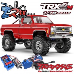Traxxas TRX-4M 4wd 1/18 Scale & Trail Crawler Chevrolet K10 RTR TQ Rojo