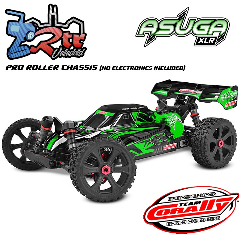 Buggy Team Corally ASUGA XLR Versión Kit Eléctrico Verde