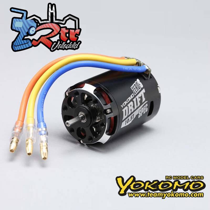 Motor sin escobillas 1/10 Yokomo ZERO-S DRIFT Spec 10.5T Negro