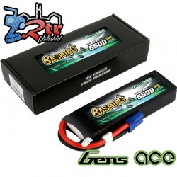 Batería Lipo Gens Ace 6500mAh 11,1V 3S1P 60C conector EC5 Bashing Series