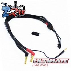 cCable de carga Ultimate Racing 2S con conector tipo bala XT60 de 4 mm y 5 mm (300 mm)