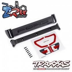 Moldura del portón trasero, soporte de rejilla para carrocerías traxxas 10111 TRA10121