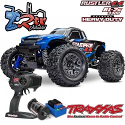 Traxxas Stampede Monster Truck 4WD Brushless BL-2S RTR Azul