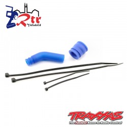 Acoplador de tubos, moldeado (azul) / deflector de escape TRA5245