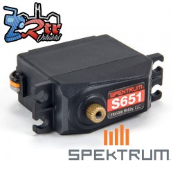 Servo Spektrum Engranaje laton y acero SPMS651 7Kg 23t