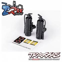 Extintor de incendios, negro 2 unidades Traxxas TRX-4 TRA8422-BLK