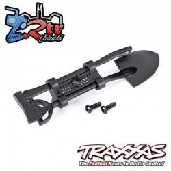 Herramientas Traxxas Pala, hacha, accesorios de montaje TRA8122-BLK