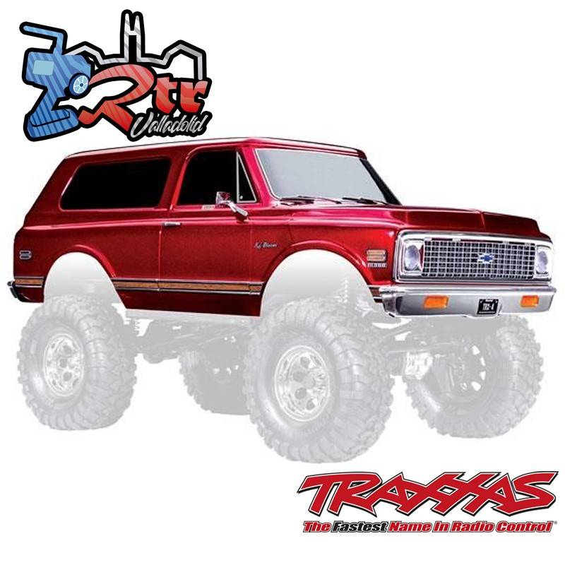 Cuerpo Carrocería Chevrolet Blazer 1972 Roja Traxxas TRX-4 TRA9130-RED