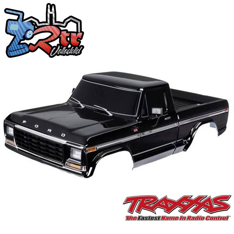 Cuerpo Completo Ford F-150 336mm Negra pintada Traxxas TRX-4 TRA9230-BLK