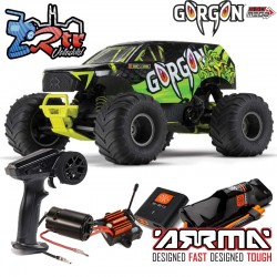 ARRMA Gorgon 1/10 Mega Escobillas 2Wd Kit RTR Monster Verde